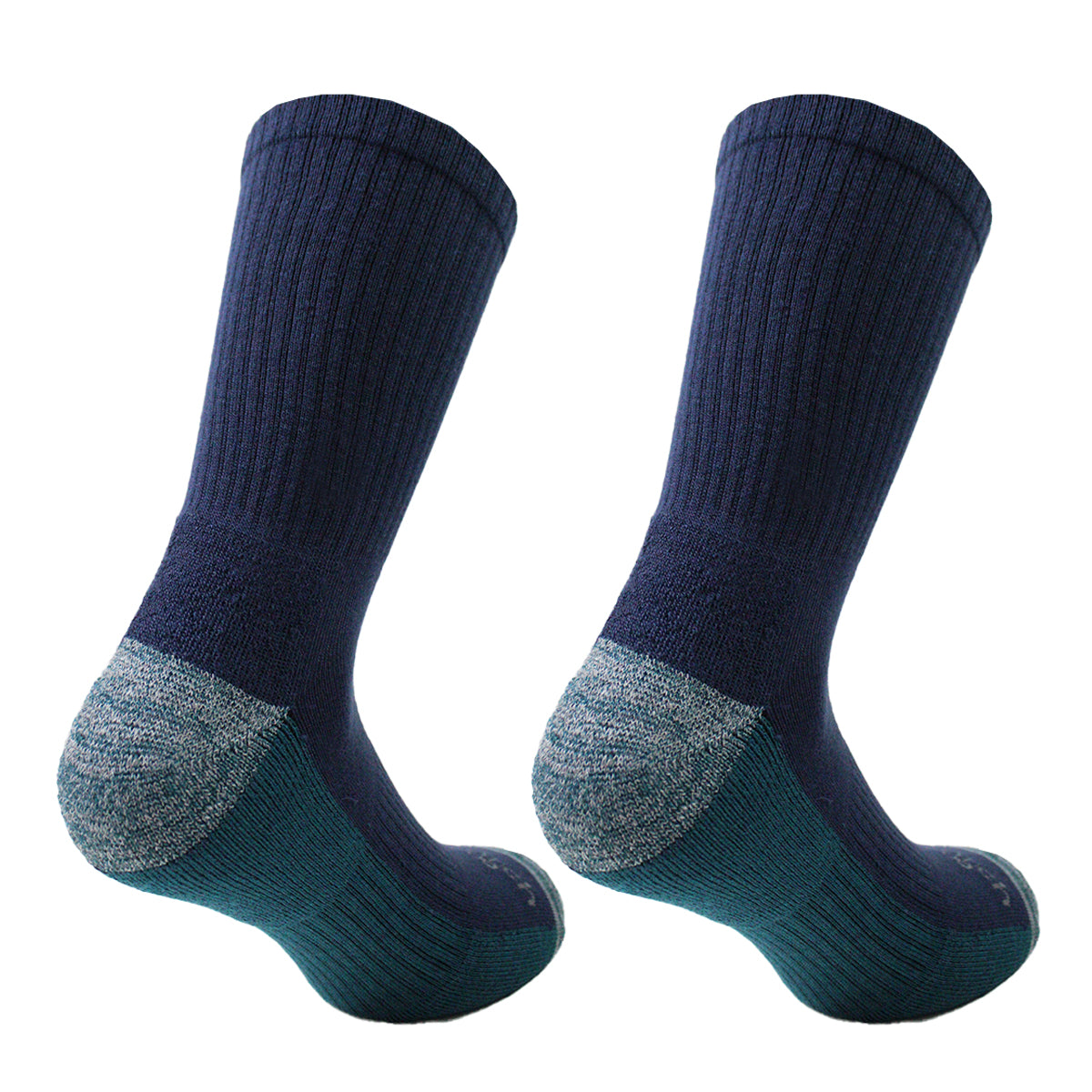 Monarch - 2 Pares Calcetín Outdoor Bamboo + Coolmax Largo Americano