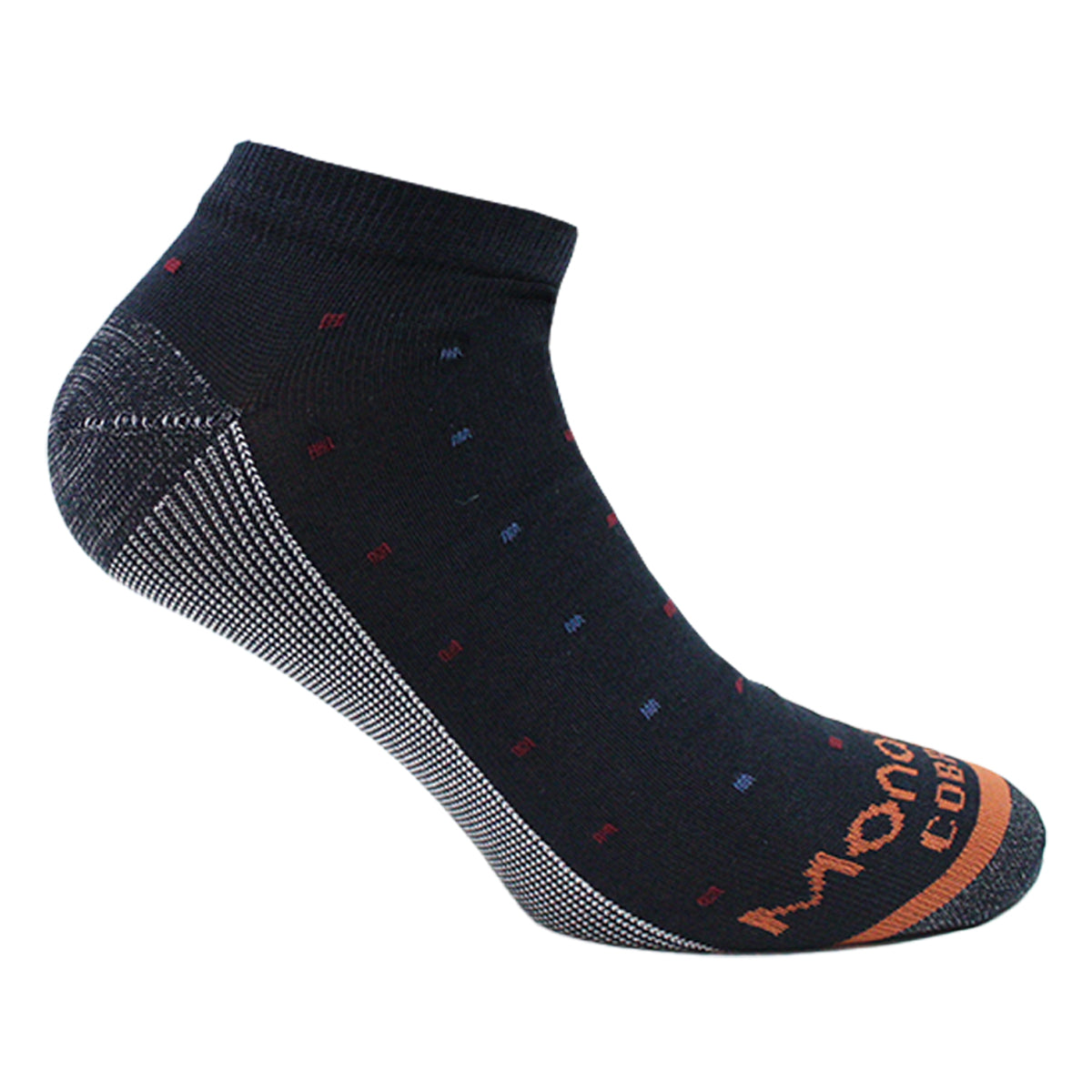 Monarch - 2 Pares Calcetín Cobre Rayas