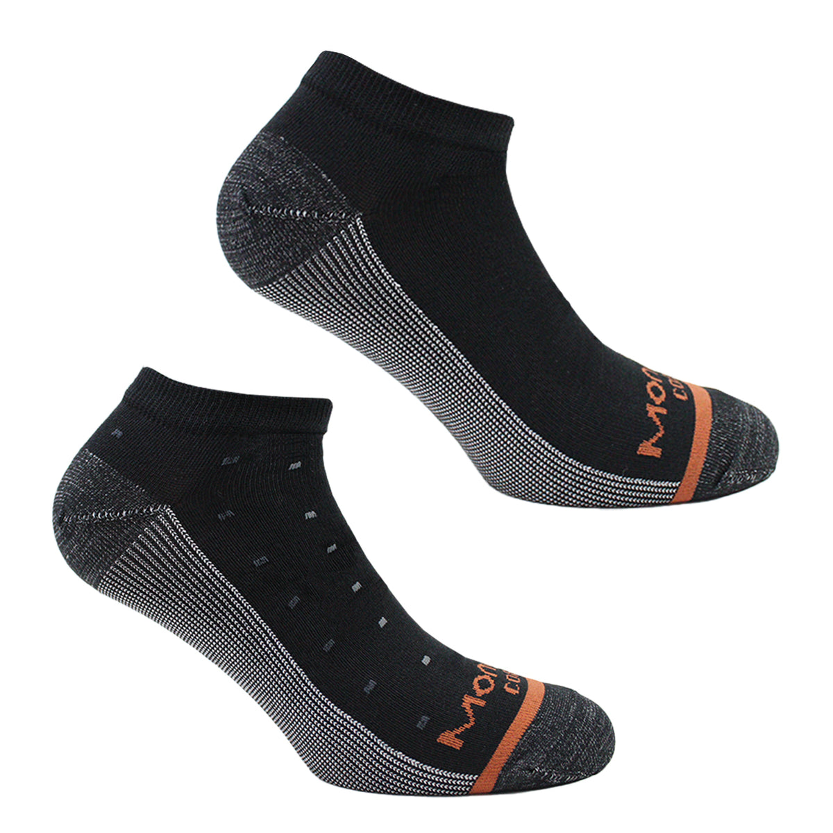 Monarch - 2 Pares Calcetín Cobre Rayas