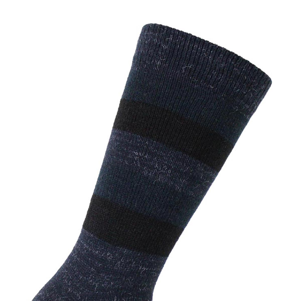 Monarch - Calcetin Lana Cashmere Franjas Largo 3/4