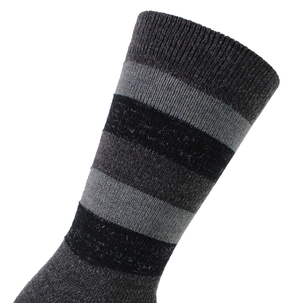 Monarch - Calcetin Lana Cashmere Franjas Largo 3/4