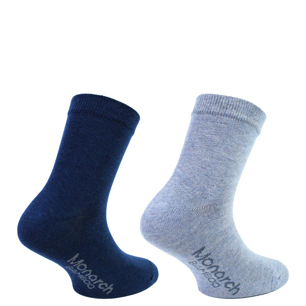 Monarch - 2 Pares Calcetín Bamboo Basic Infantil