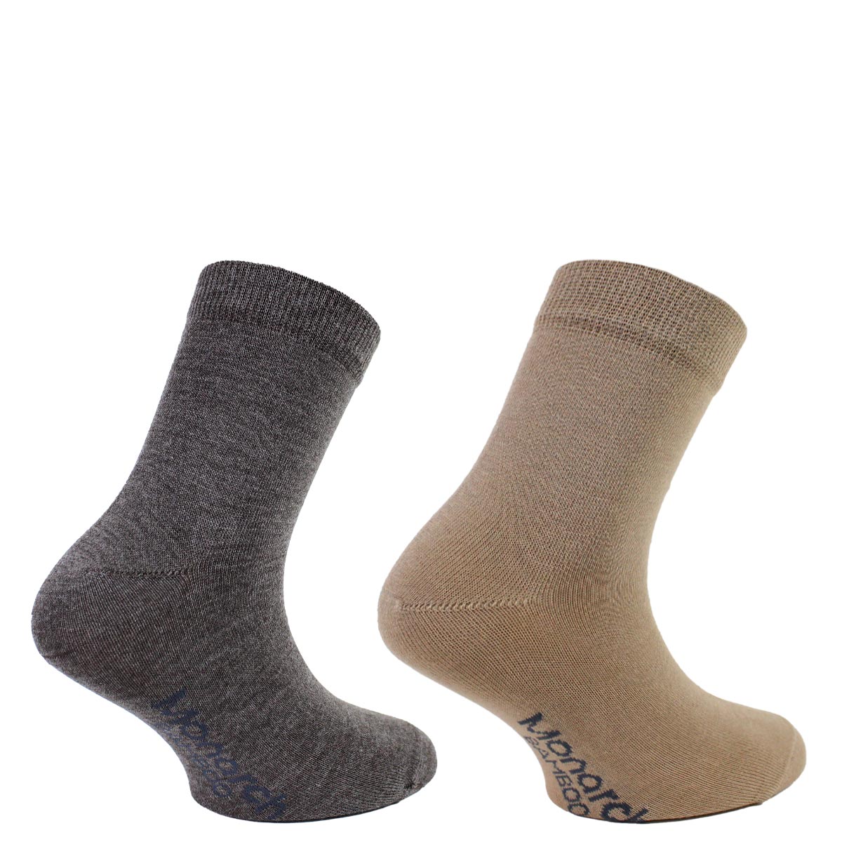Monarch - 2 Pares Calcetín Bamboo Basic Infantil