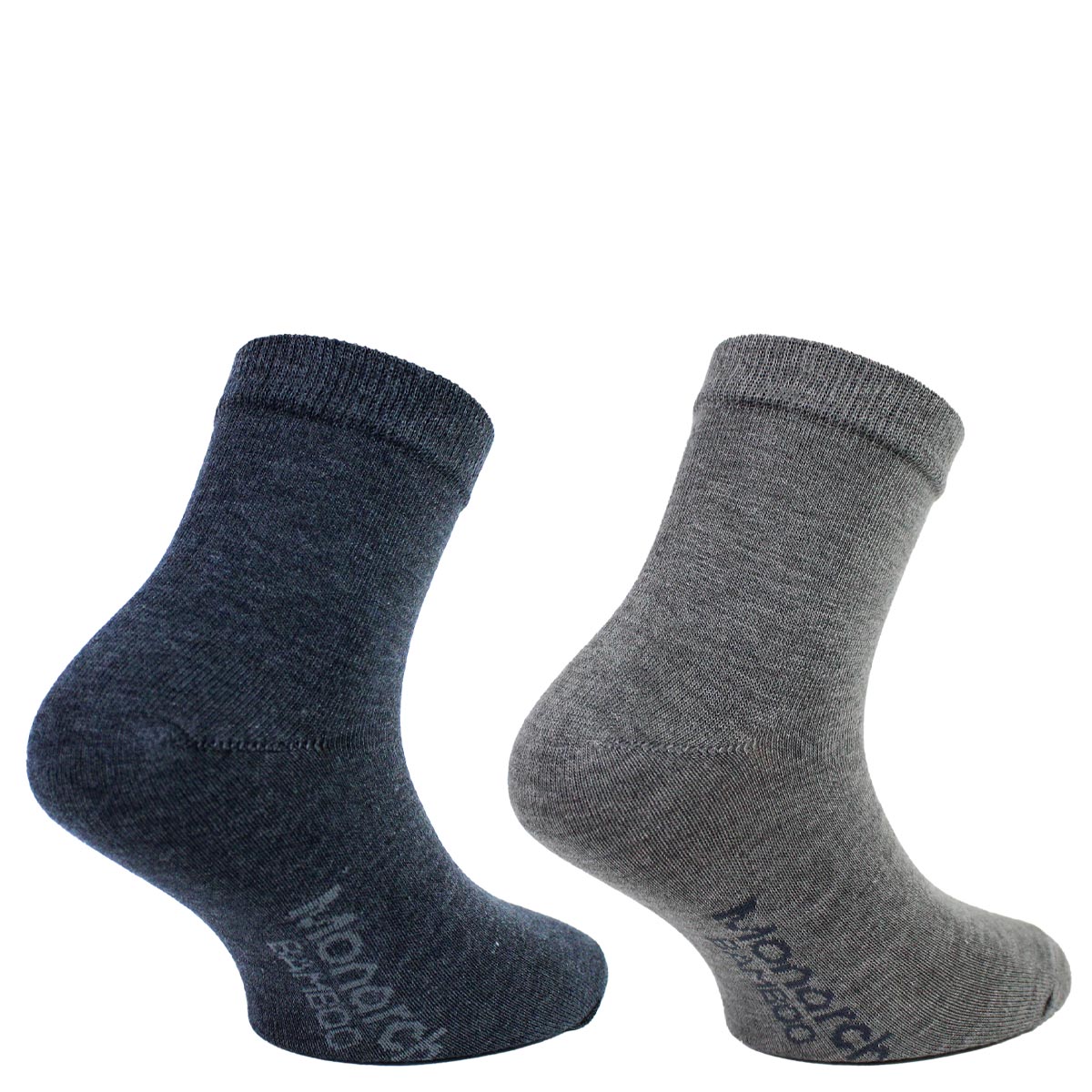 Monarch - 2 Pares Calcetín Bamboo Basic Infantil