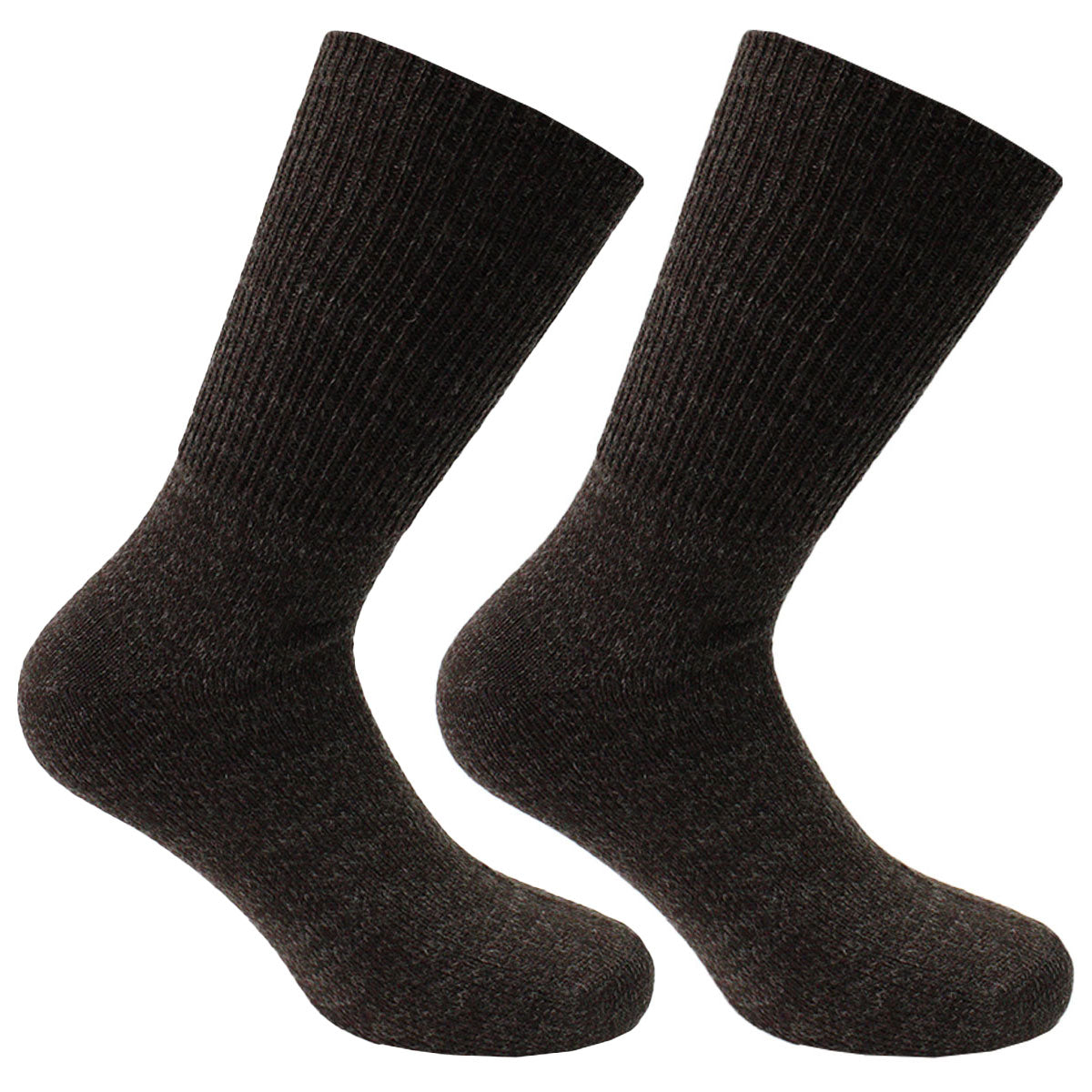 Monarch - 2 Pares Calcetín Cashemere f Con Vuelta