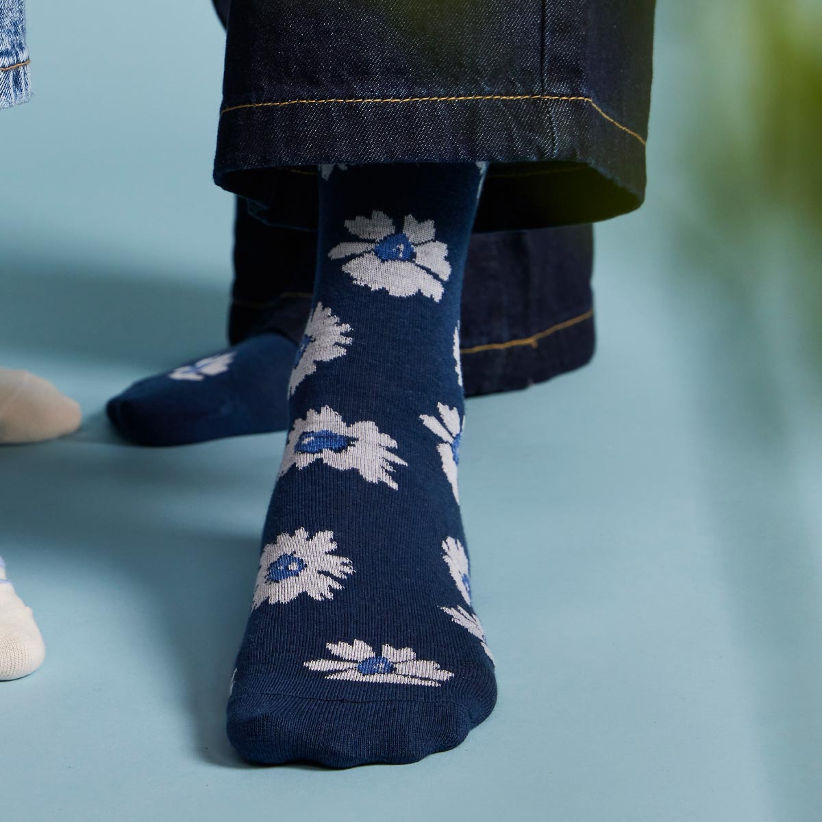 Monarch - 2 Pares Calcetín Bamboo Camelia