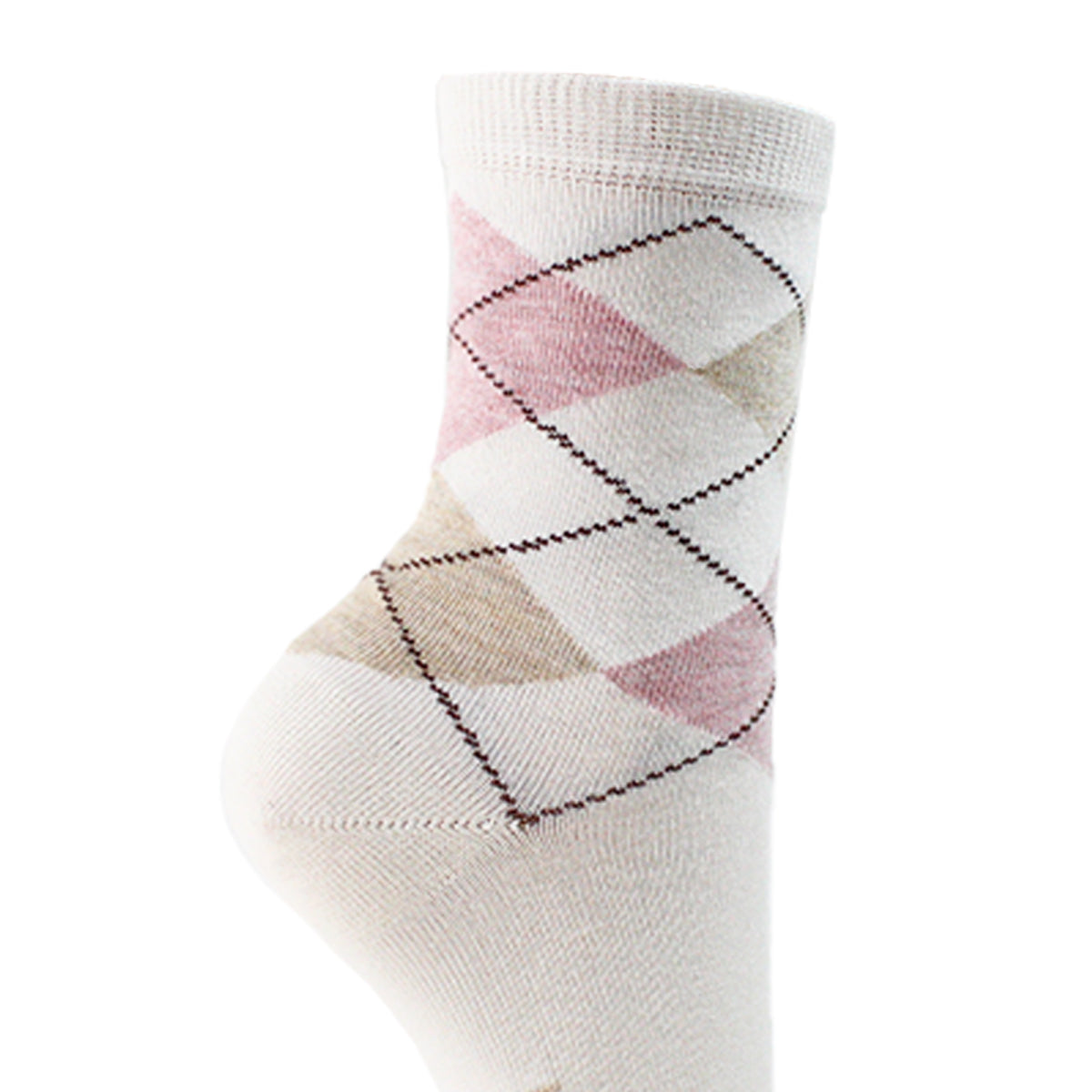 Monarch - 2 Pares Calcetín Bamboo Rombos