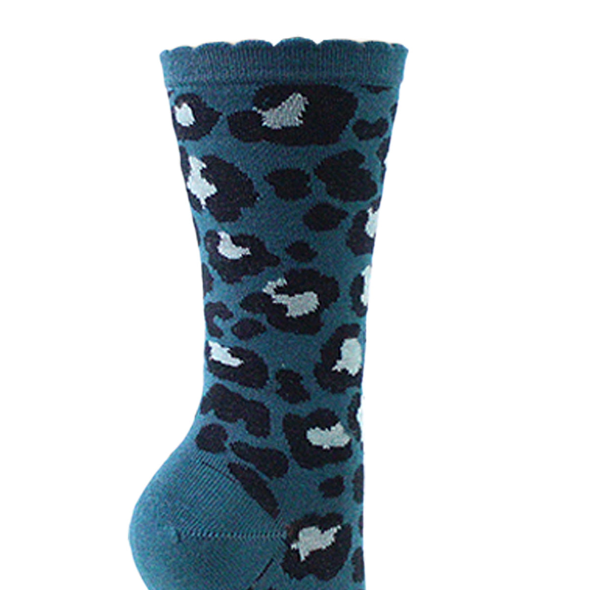 Monarch - 2 Pares Calcetín Bamboo Diseño Animal Pique Largo 3/4