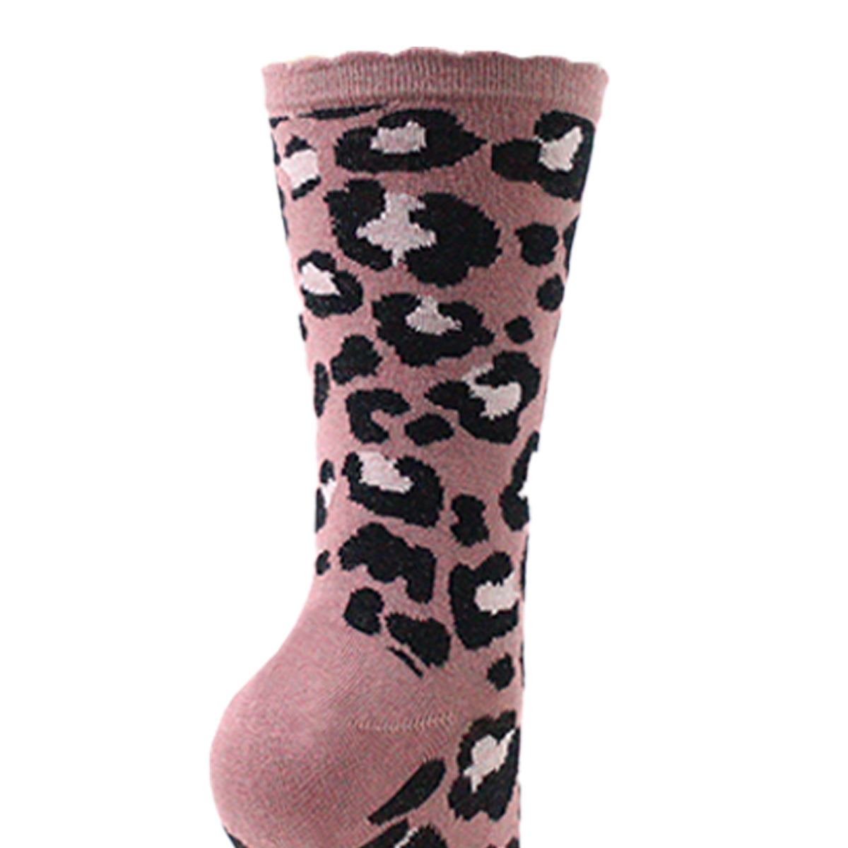 Monarch - 2 Pares Calcetín Bamboo Diseño Animal Pique Largo 3/4