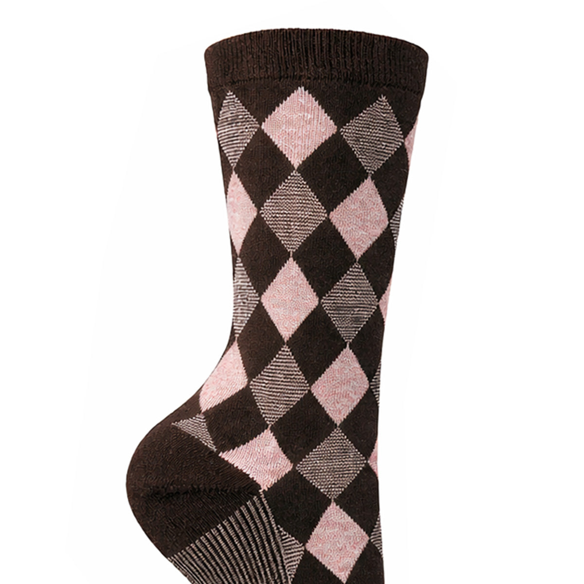 Monarch - 2 Pares Calcetín Bamboo Diseño Lunares Largo 3/4