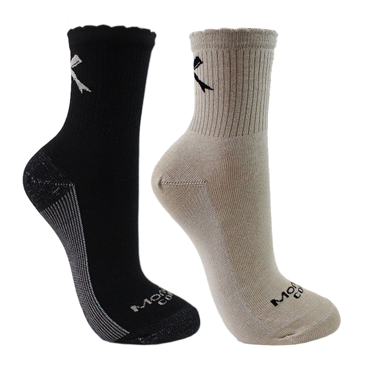 Monarch - 2 Pares Calcetín Cobre Cinta