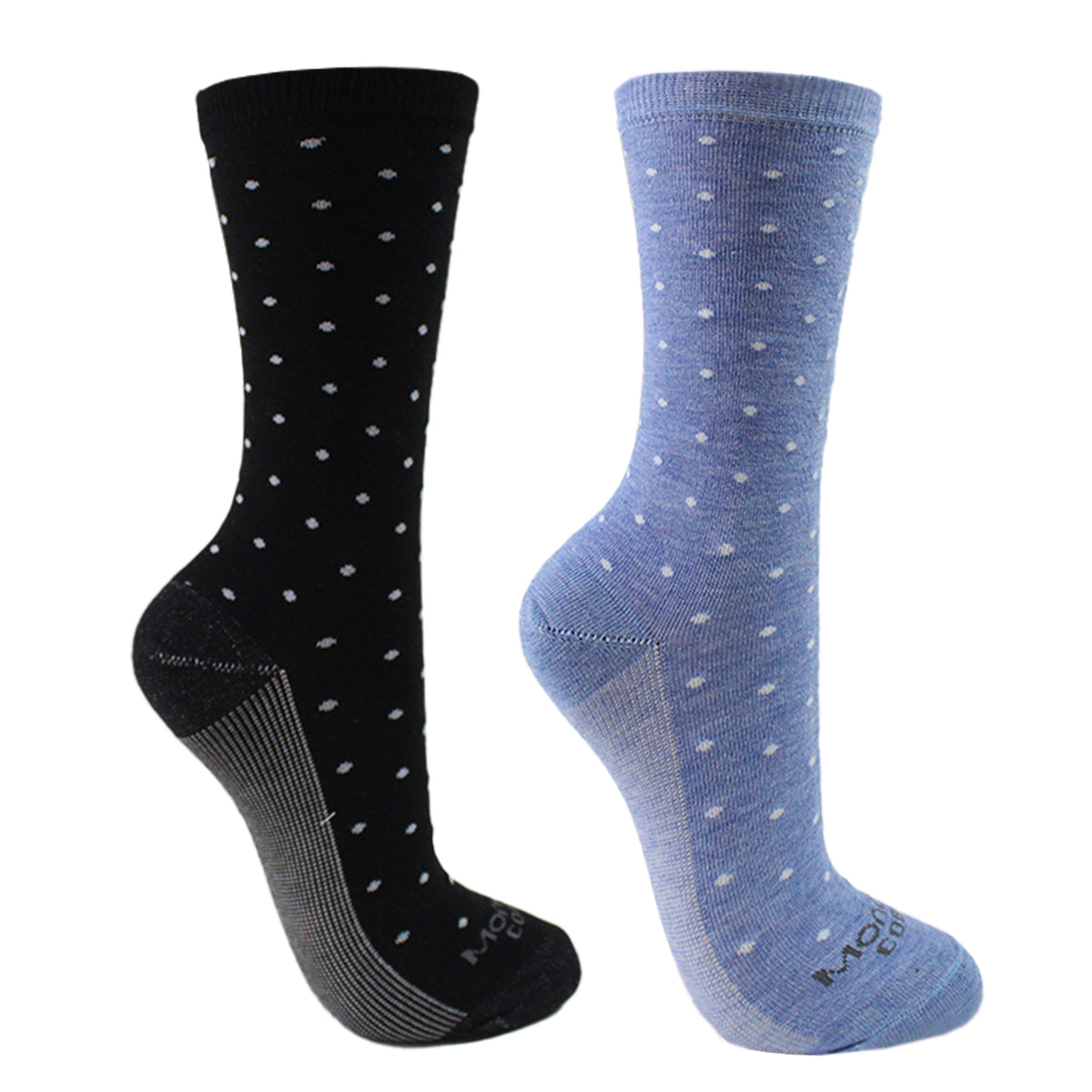Monarch - 2 Pares Calcetín Cobre Puntos