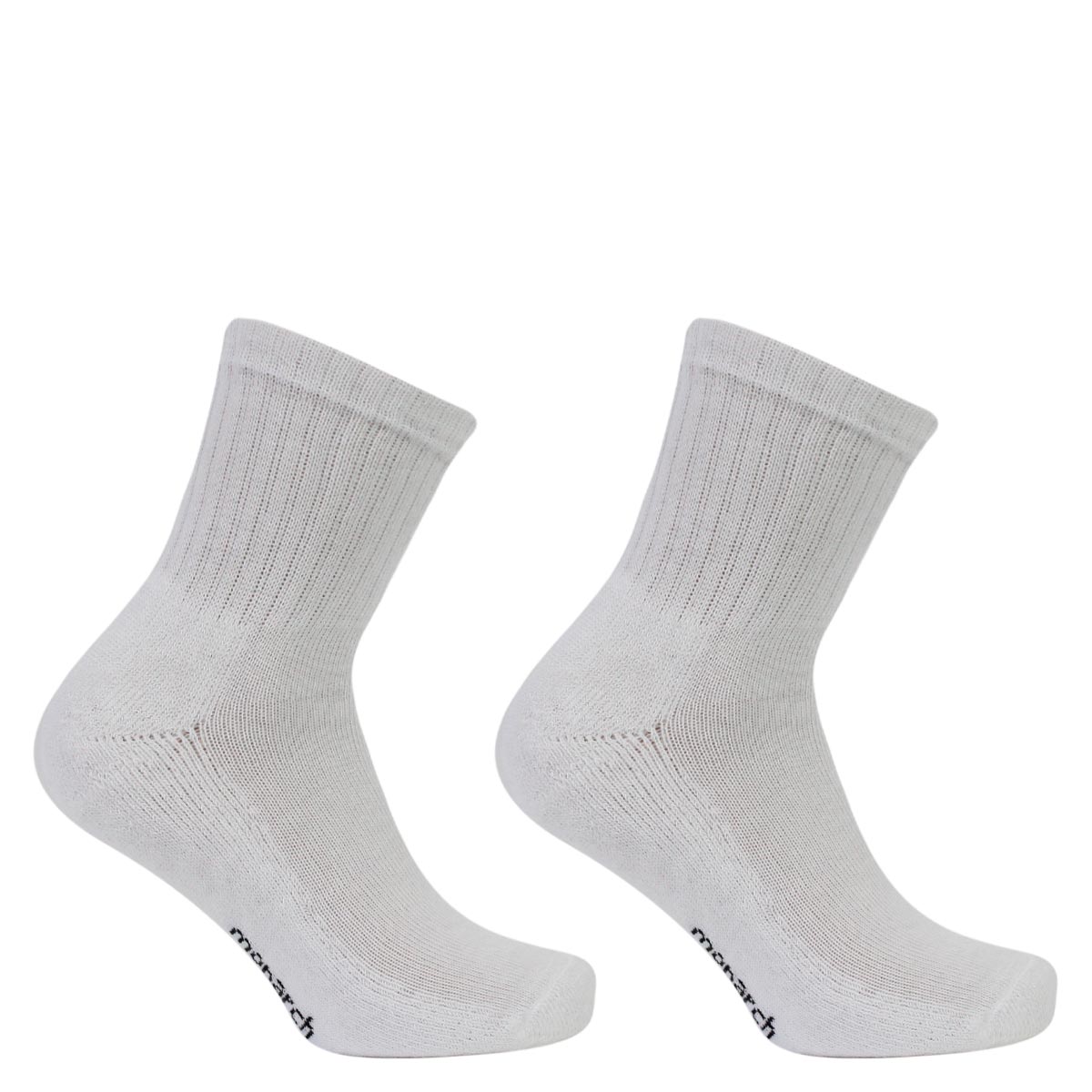 Monarch - 2 Pares Calcetines Algodón Deportivo Liso