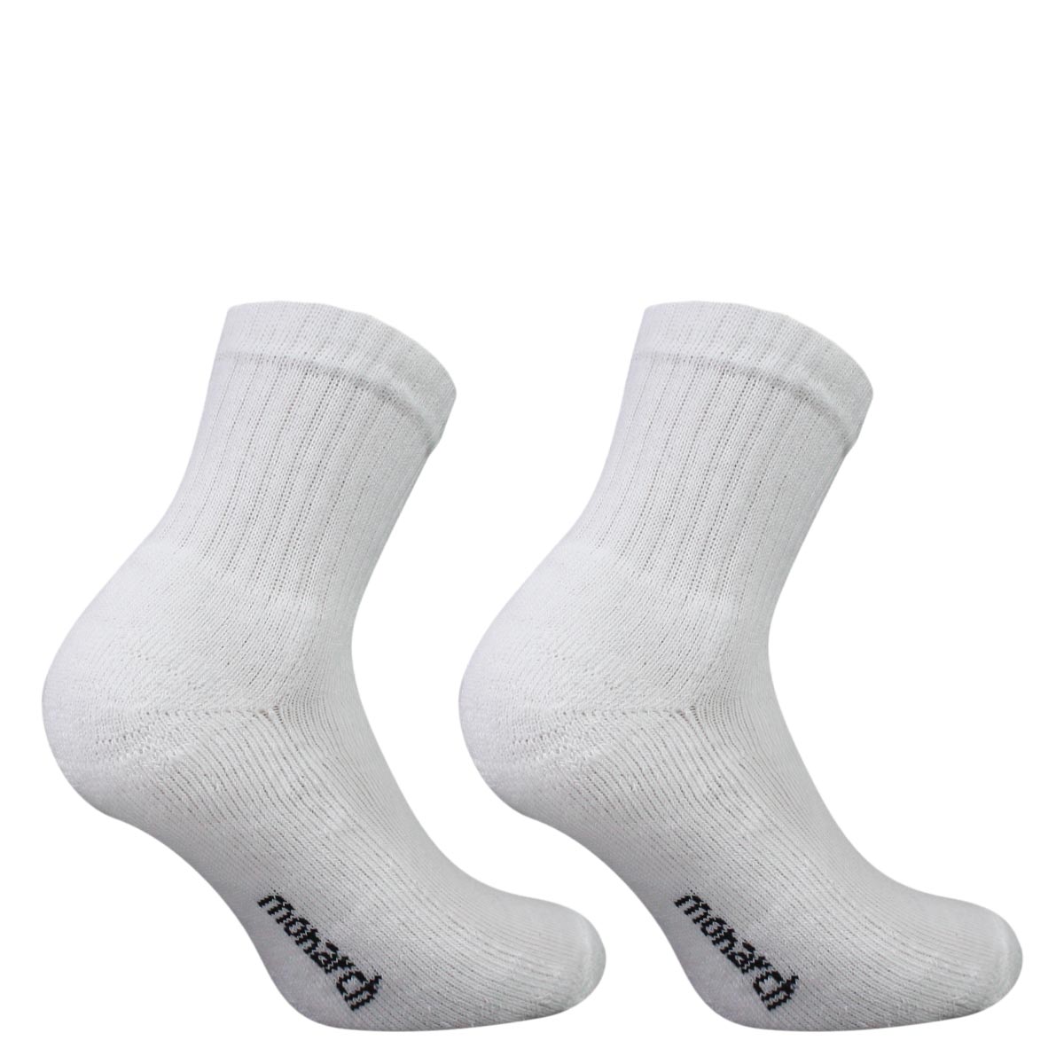 Monarch - 2 Pares Calcetines Algodón Deportivo Liso