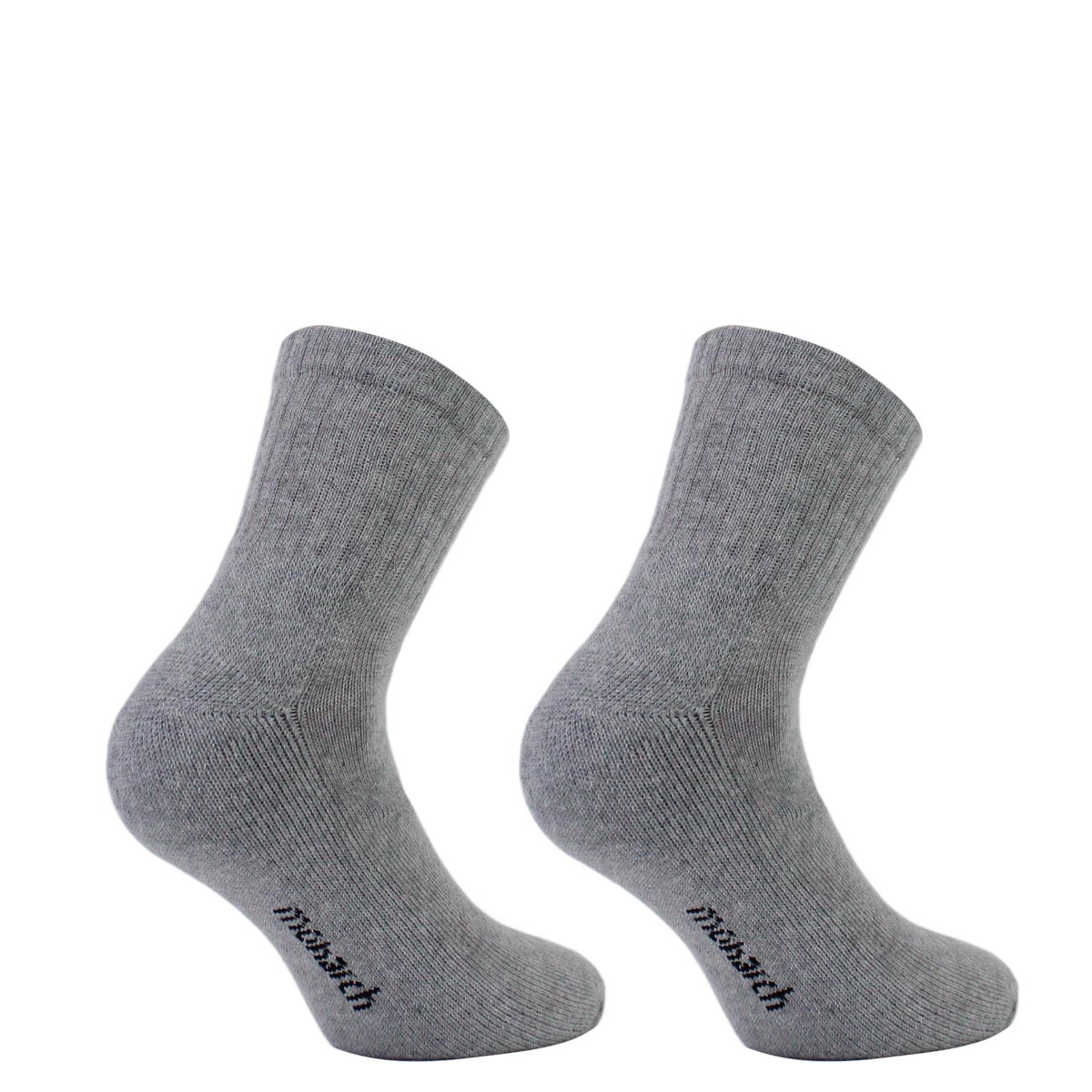 Monarch - 2 Pares Calcetines Algodón Deportivo Liso