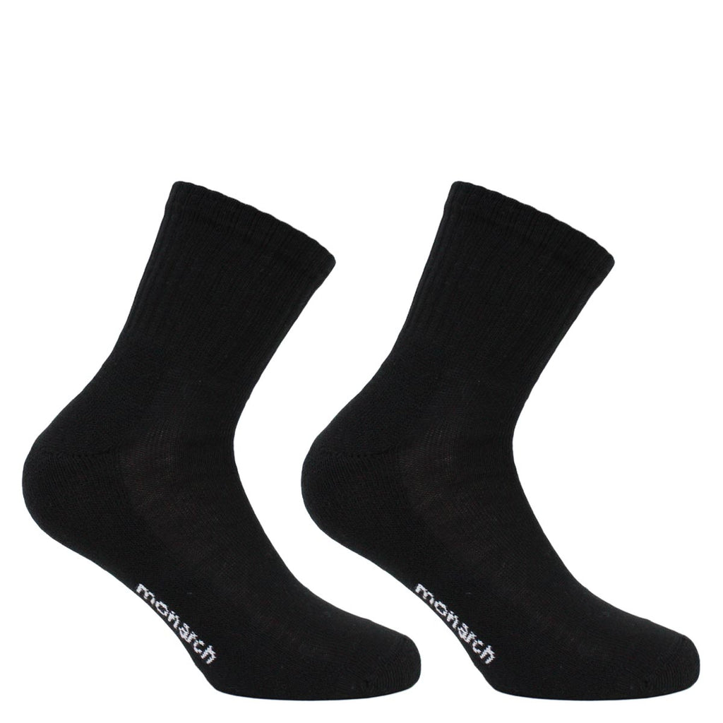 Monarch - 2 Pares Calcetines Algodón Deportivo Liso