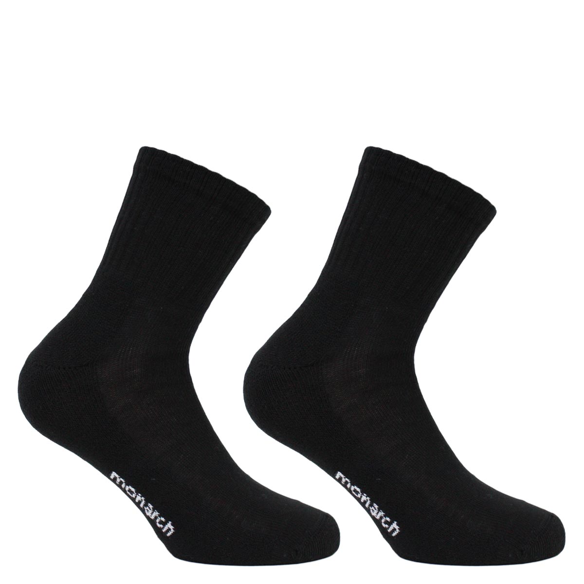 Monarch - 2 Pares Calcetines Algodón Deportivo Liso