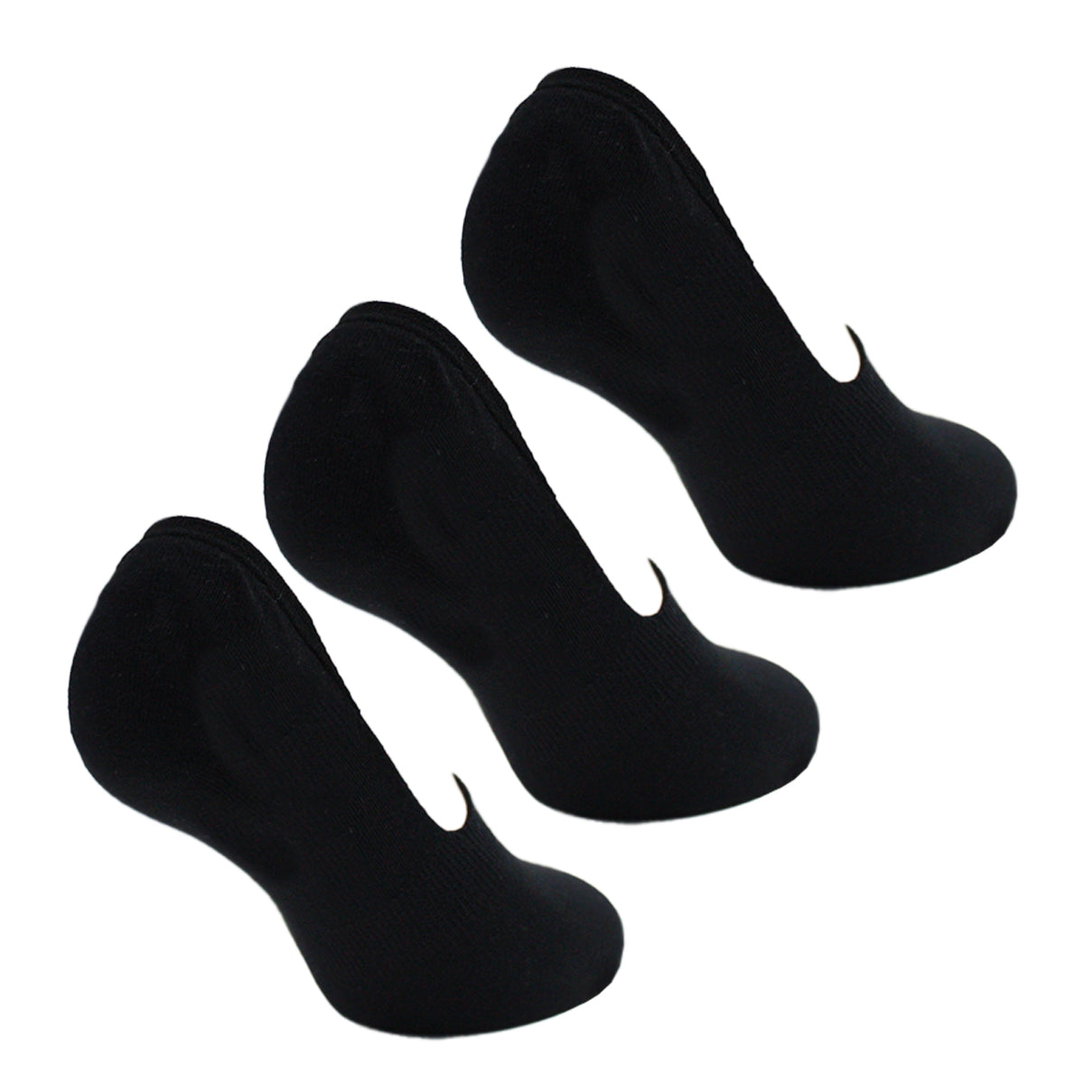 Monarch - 3 Pares Calcetín Invisible Algodón