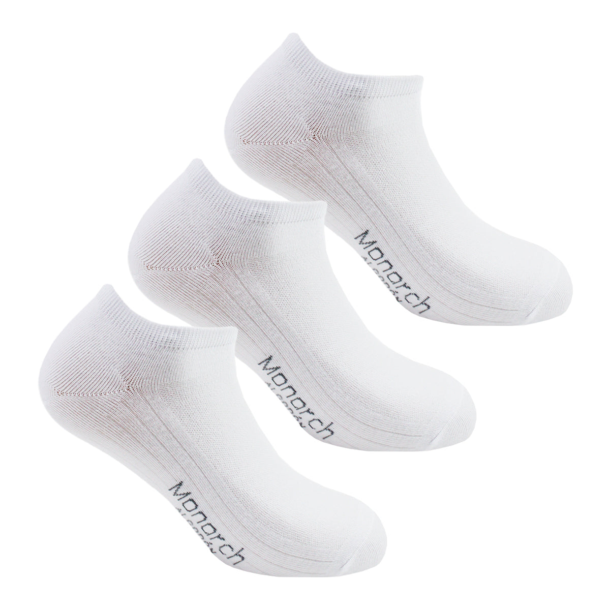 Monarch - 3 Pares Calcetín Largo 0/4 Algodón