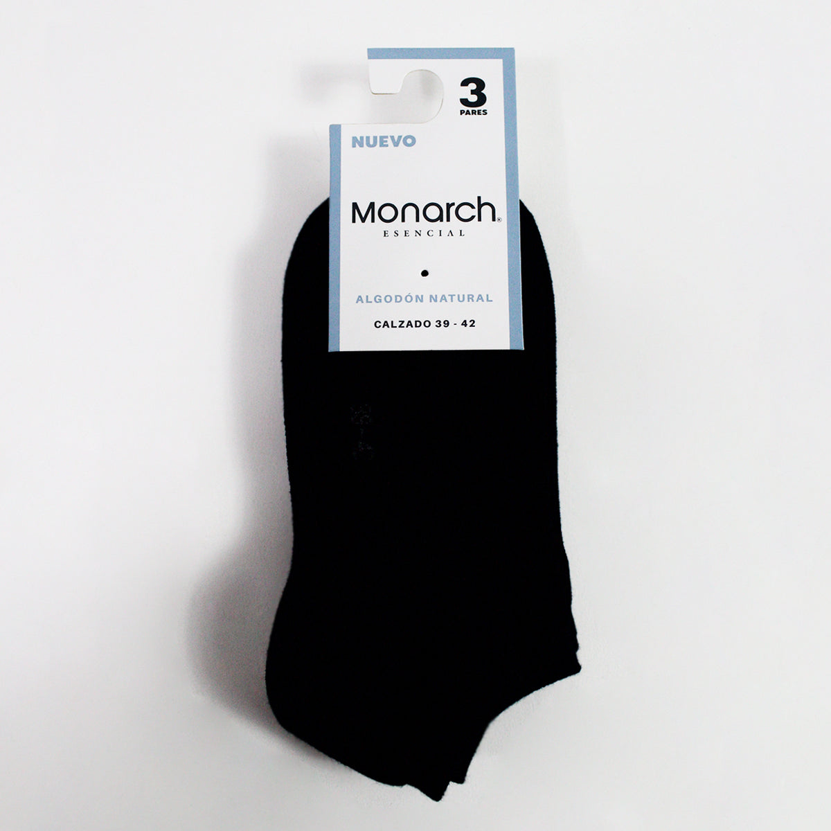 Monarch - 3 Pares Calcetín Largo 0/4 Algodón