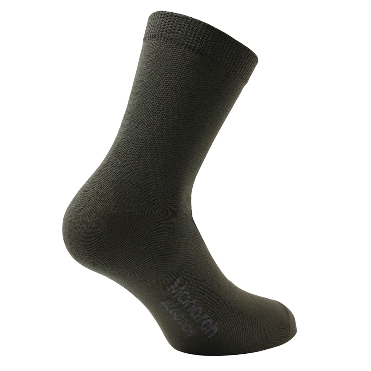 Monarch - 3 Pares Calcetín Algodón Liso Largo 2/4