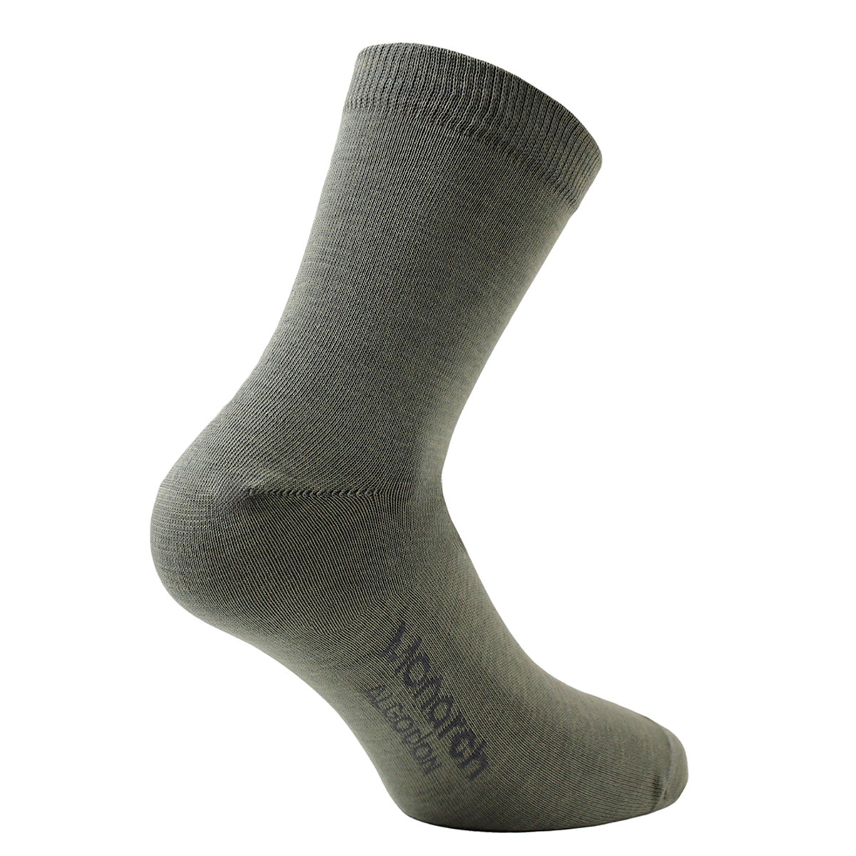 Monarch - 3 Pares Calcetín Algodón Liso Largo 2/4