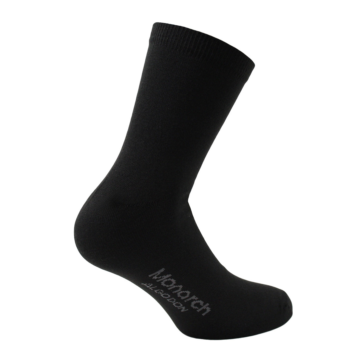 Monarch - 3 Pares Calcetín Algodón Liso Largo 2/4