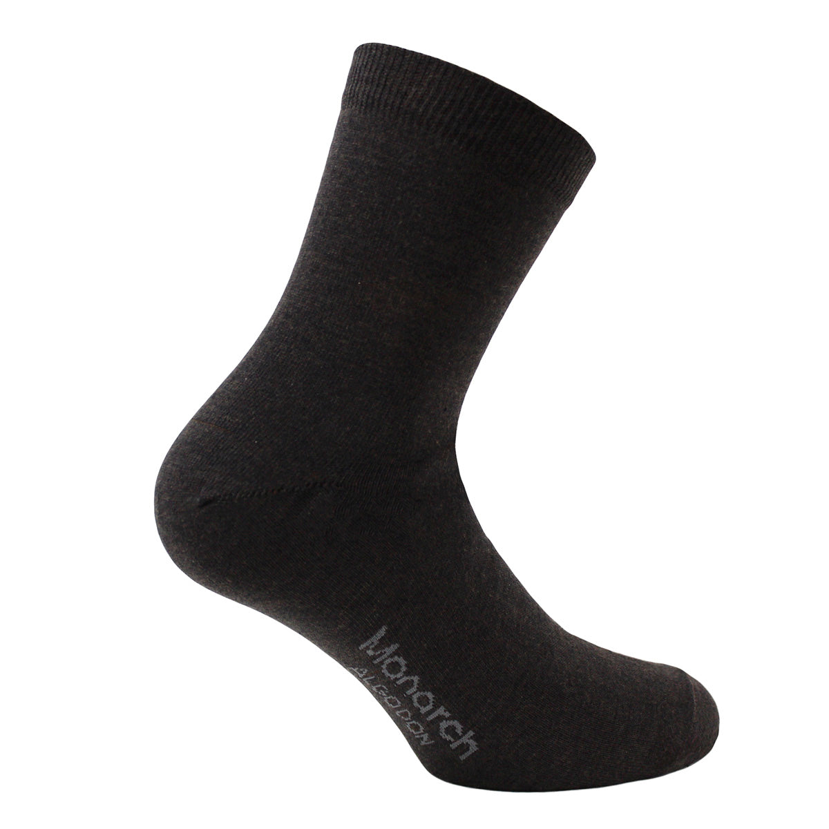 Monarch - 3 Pares Calcetín Algodón Liso Largo 2/4