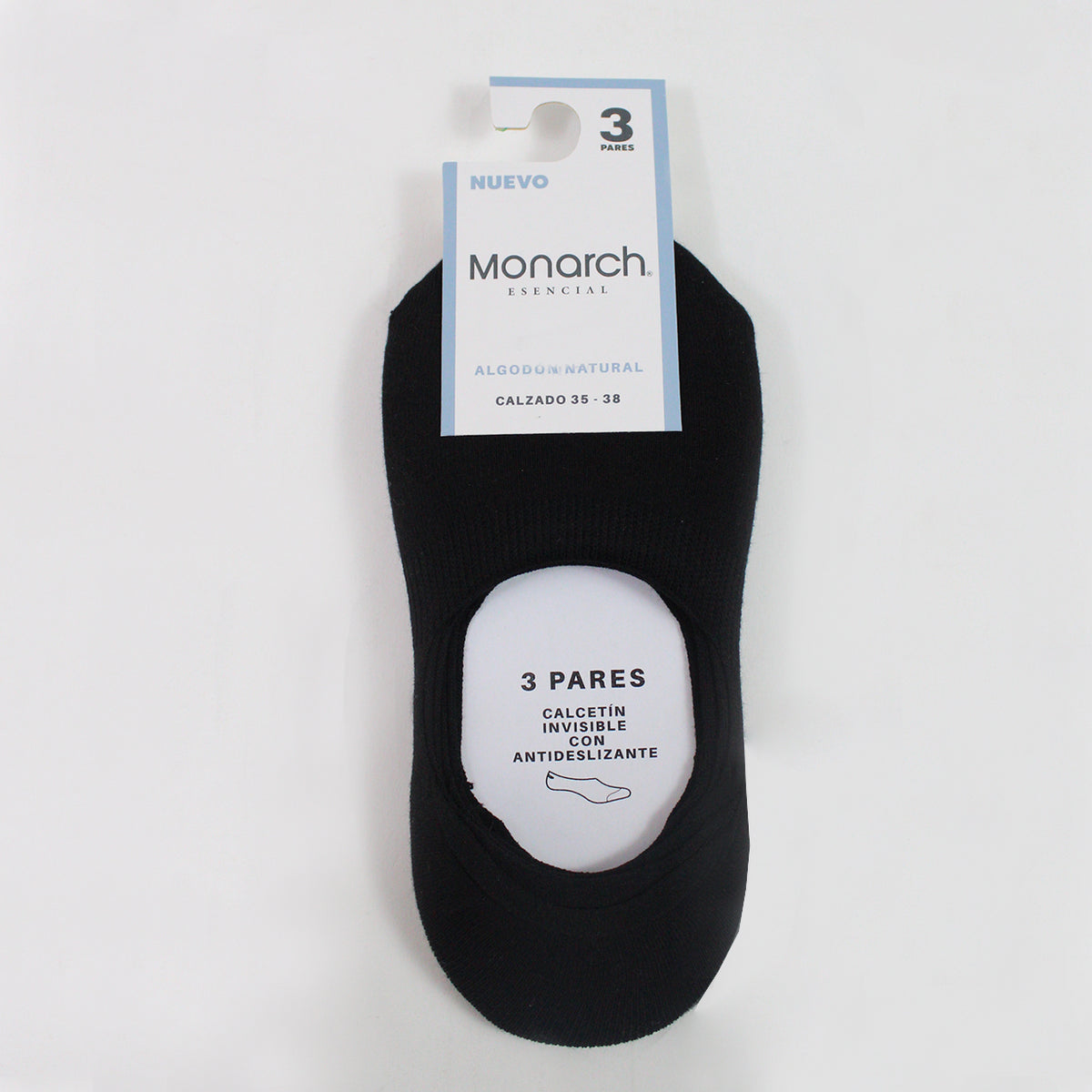 Monarch - Calcetin Algodón Invisible