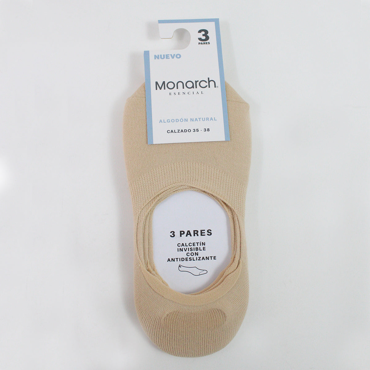 Monarch - Calcetin Algodón Invisible