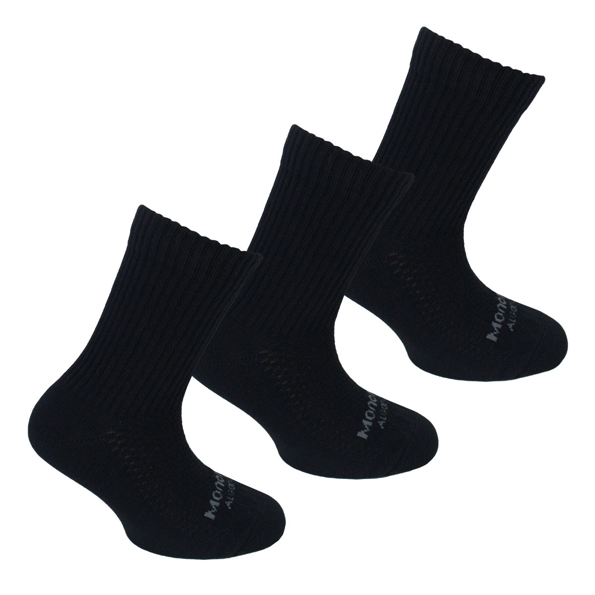 Monarch - 3 Pares Calcetín Algodón Deportivo Largo 2/4