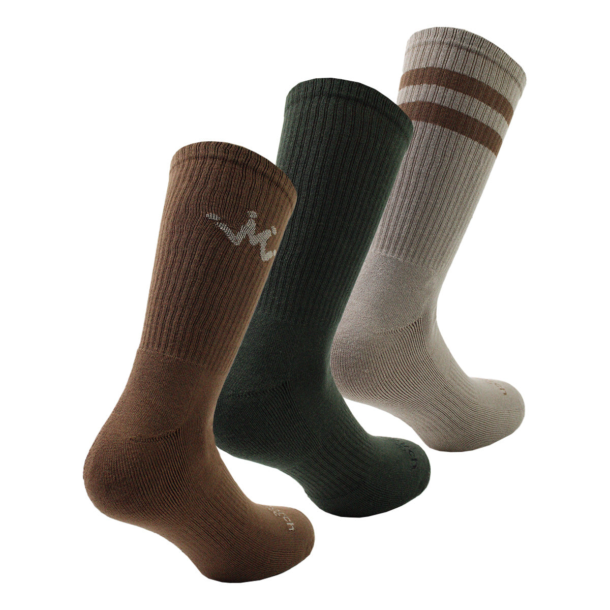 Monarch - 3 Pares Calcetín Bamboo Urbano Largo 3/4