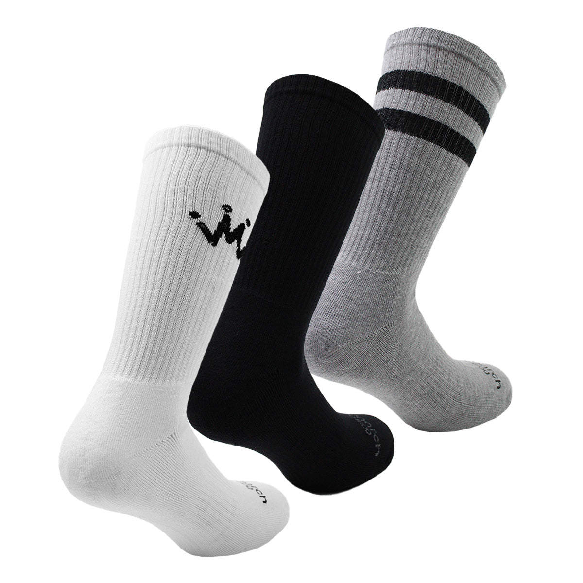 Monarch - 3 Pares Calcetín Bamboo Urbano Largo 3/4