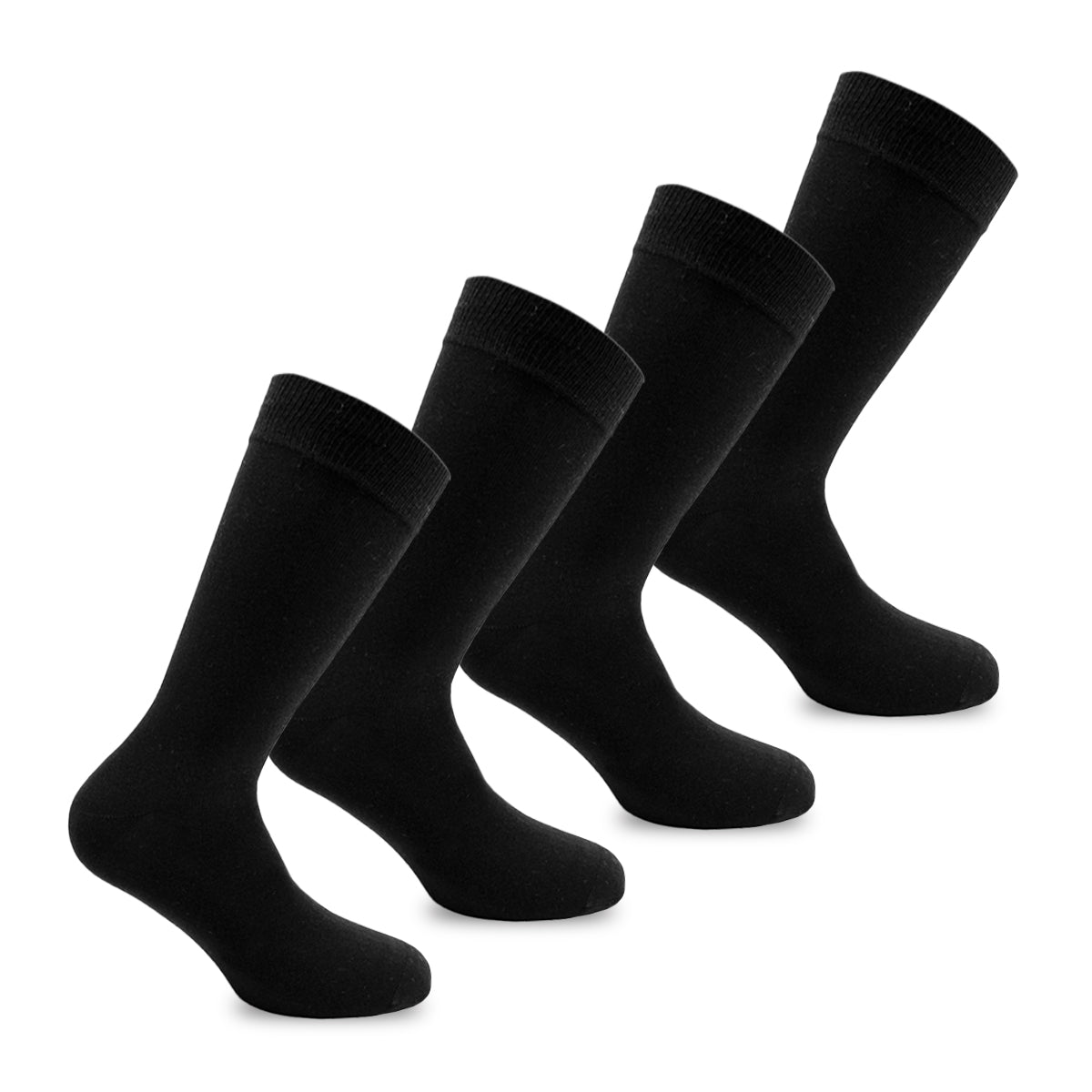 Monarch - 4 Pares Calcetín Algodón Liso
