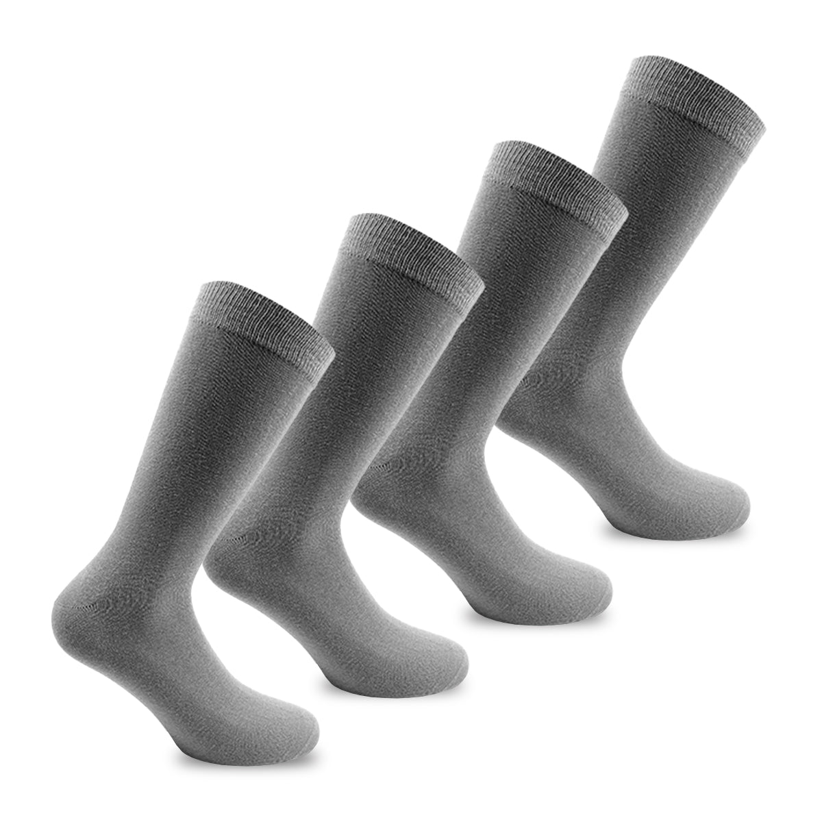 Monarch - 4 Pares Calcetín Algodón Liso