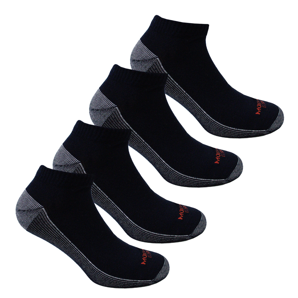 Monarch - 4 Pares Calcetín Cobre Algodon