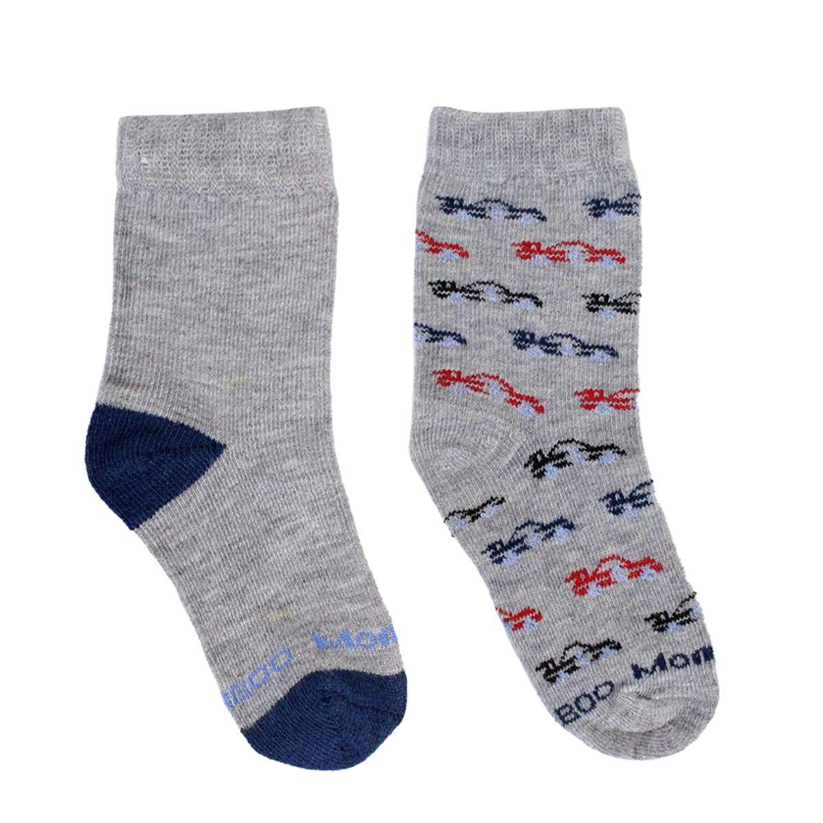 Monarch - 4 Pares Calcetín Bamboo Autos