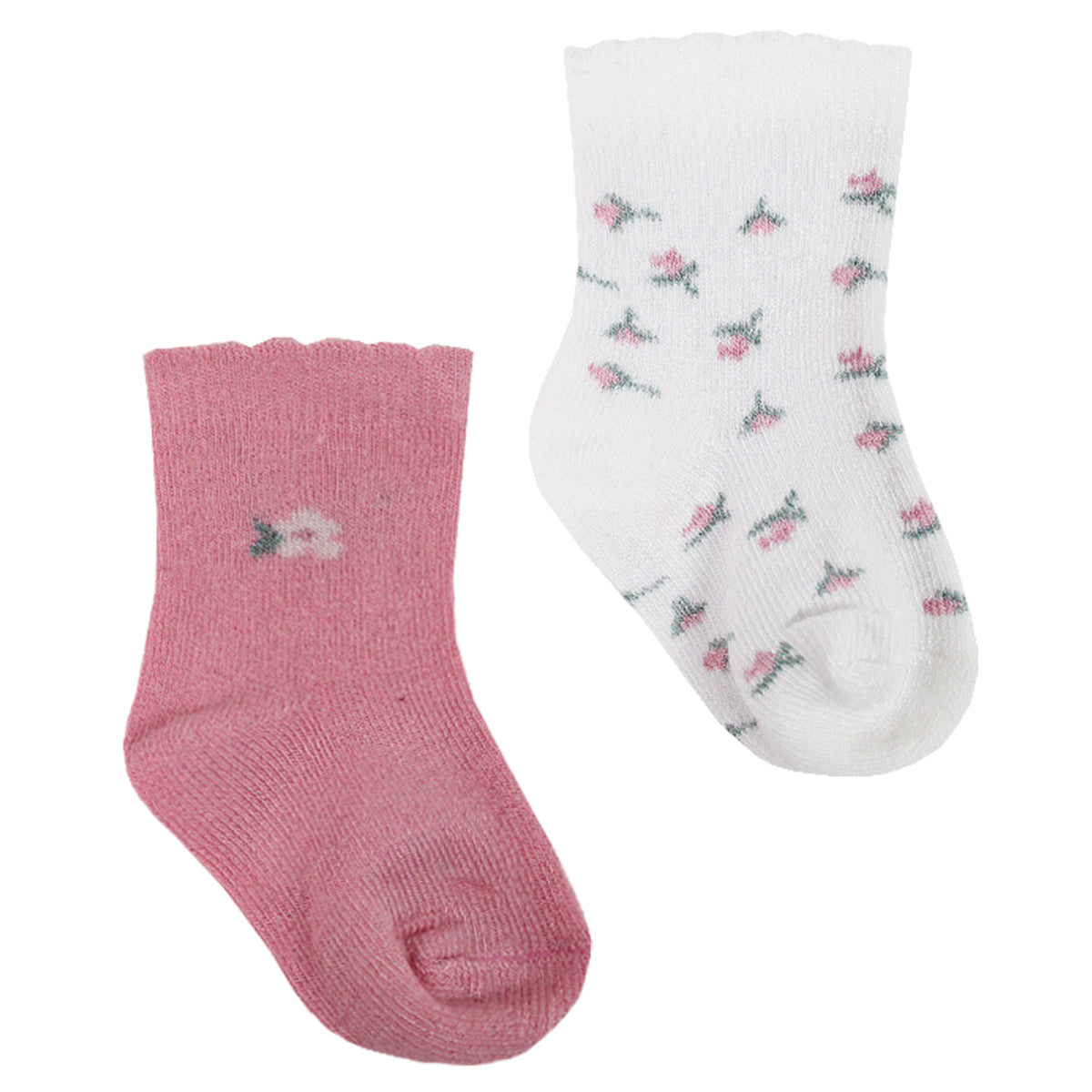 Monarch - 4 Pares Calcetín Bamboo Flores