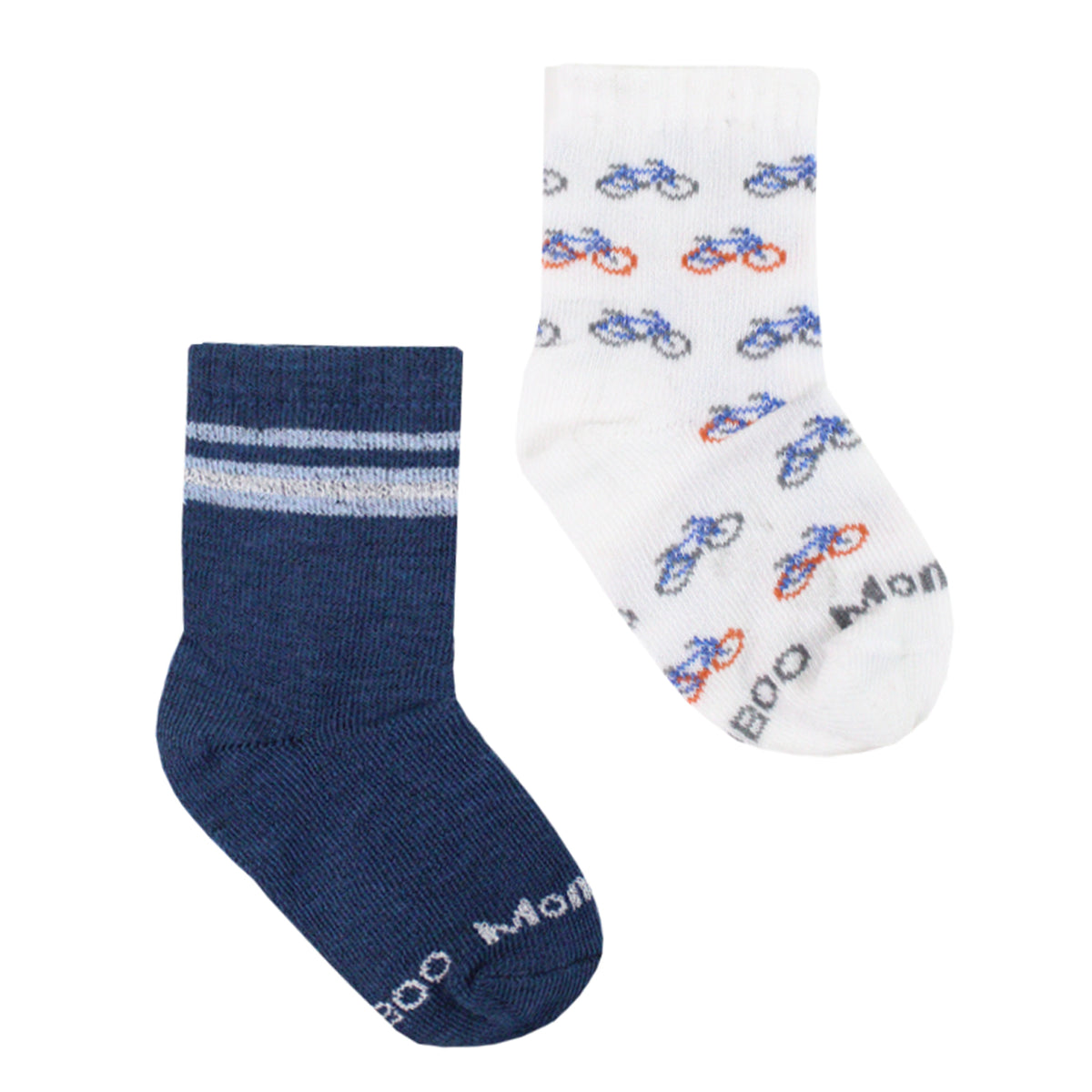 Monarch - 4 Pares Calcetín Bamboo Moto