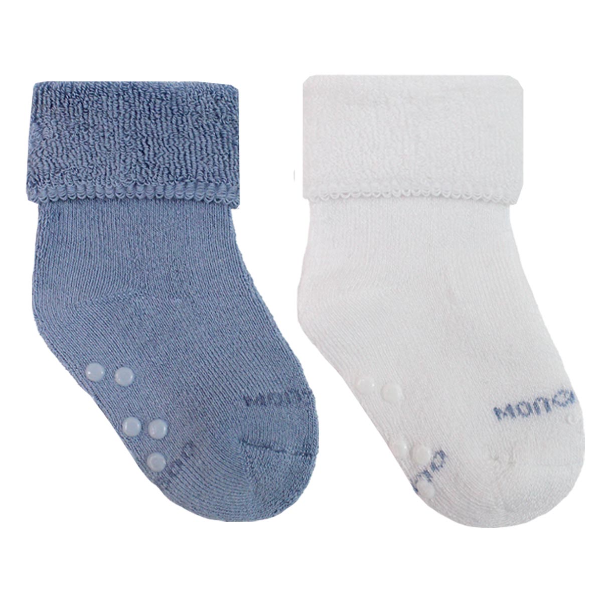 Monarch - 4 Pares Calcetín Bebé Antideslizante
