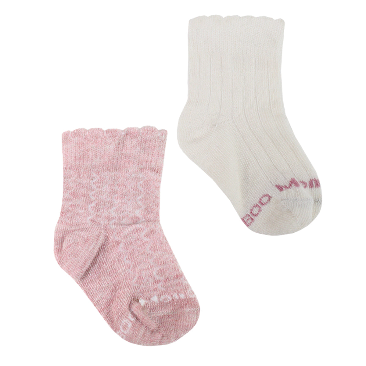 Monarch - 4 Pares Calcetín Bamboo Rosas