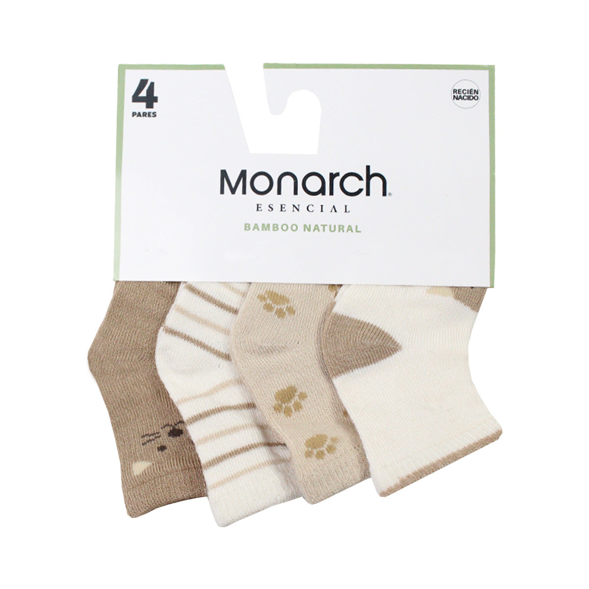 Monarch - Calcetin Bamboo Gato Largo 3/4