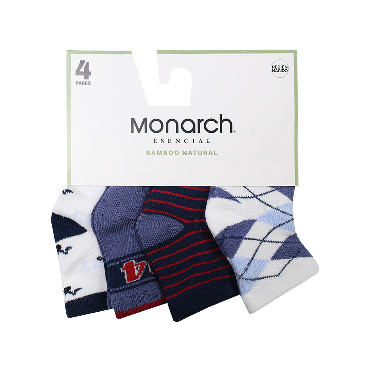 Monarch - Calcetin Bamboo Maquinas Largo 3/4