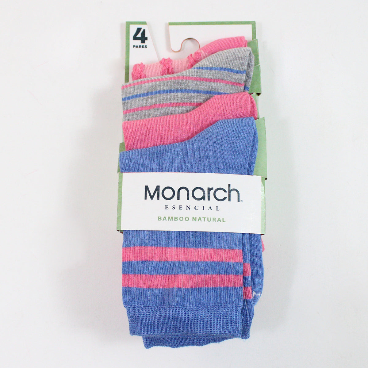 4 Pares Calcetín Bamboo Puntitos 3/4