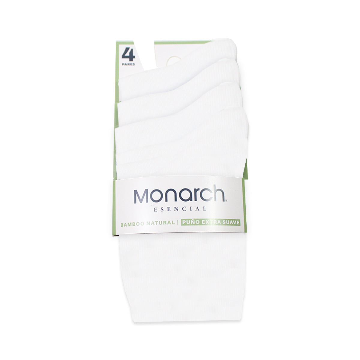 Monarch - Calcetin Bamboo Puño Suave Largo 2/4