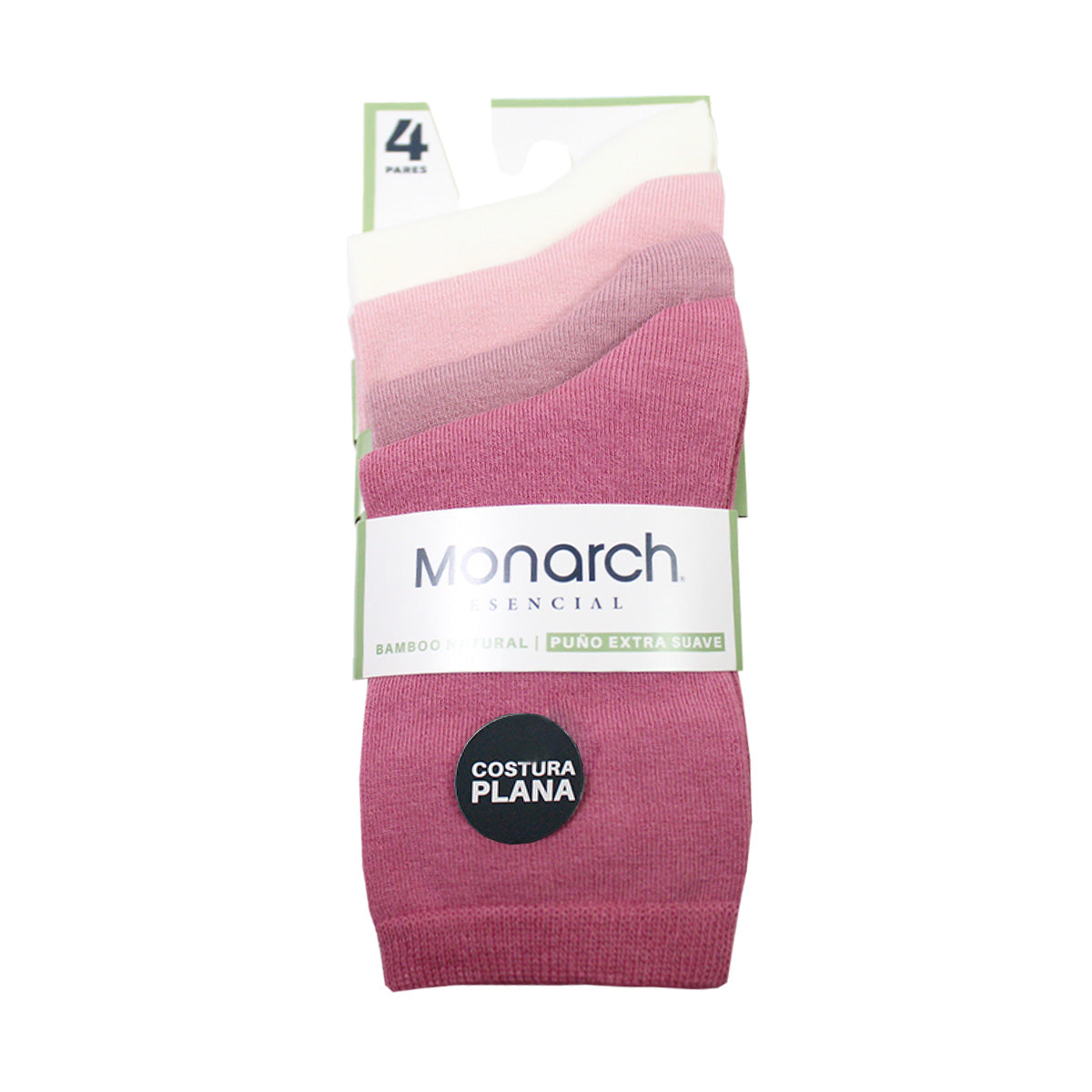 Monarch - Calcetin Bamboo Puño Suave Largo 2/4