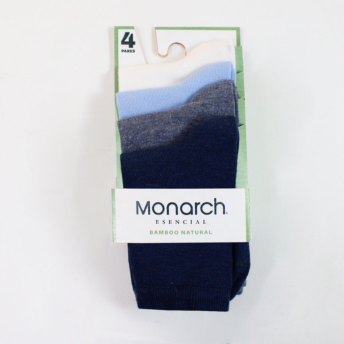 4 Pares Calcetín Bamboo Puño Suave Largo 2/4