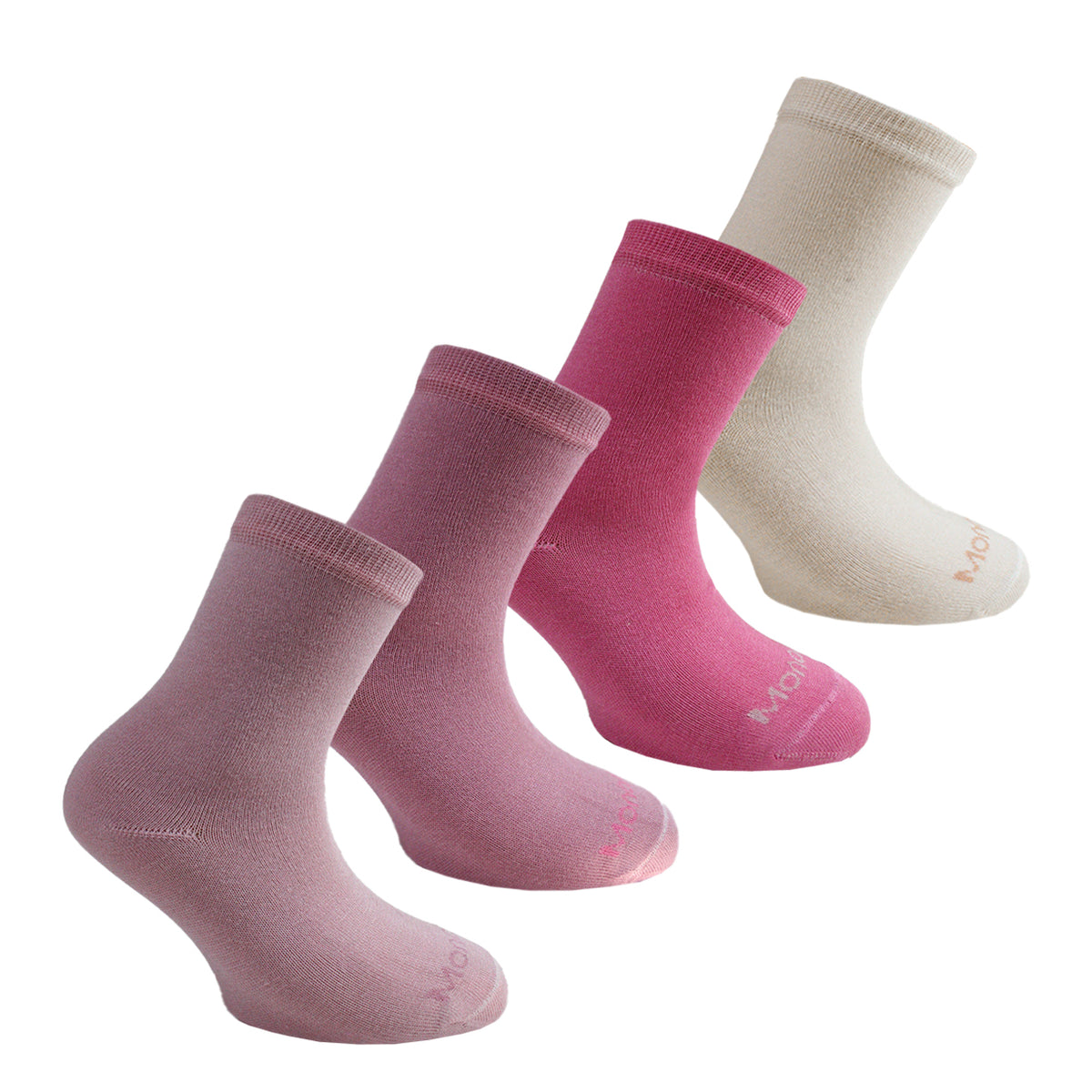 4 Pares Calcetín Bamboo Puño Suave Largo 2/4