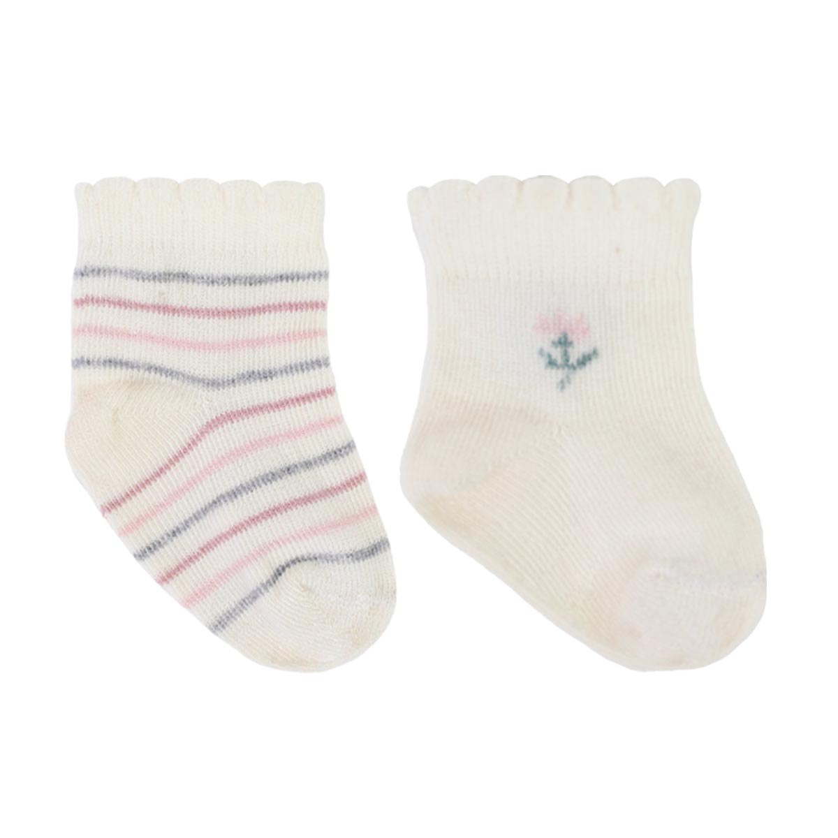 Monarch - 4 Pares Calcetín Bamboo Flores