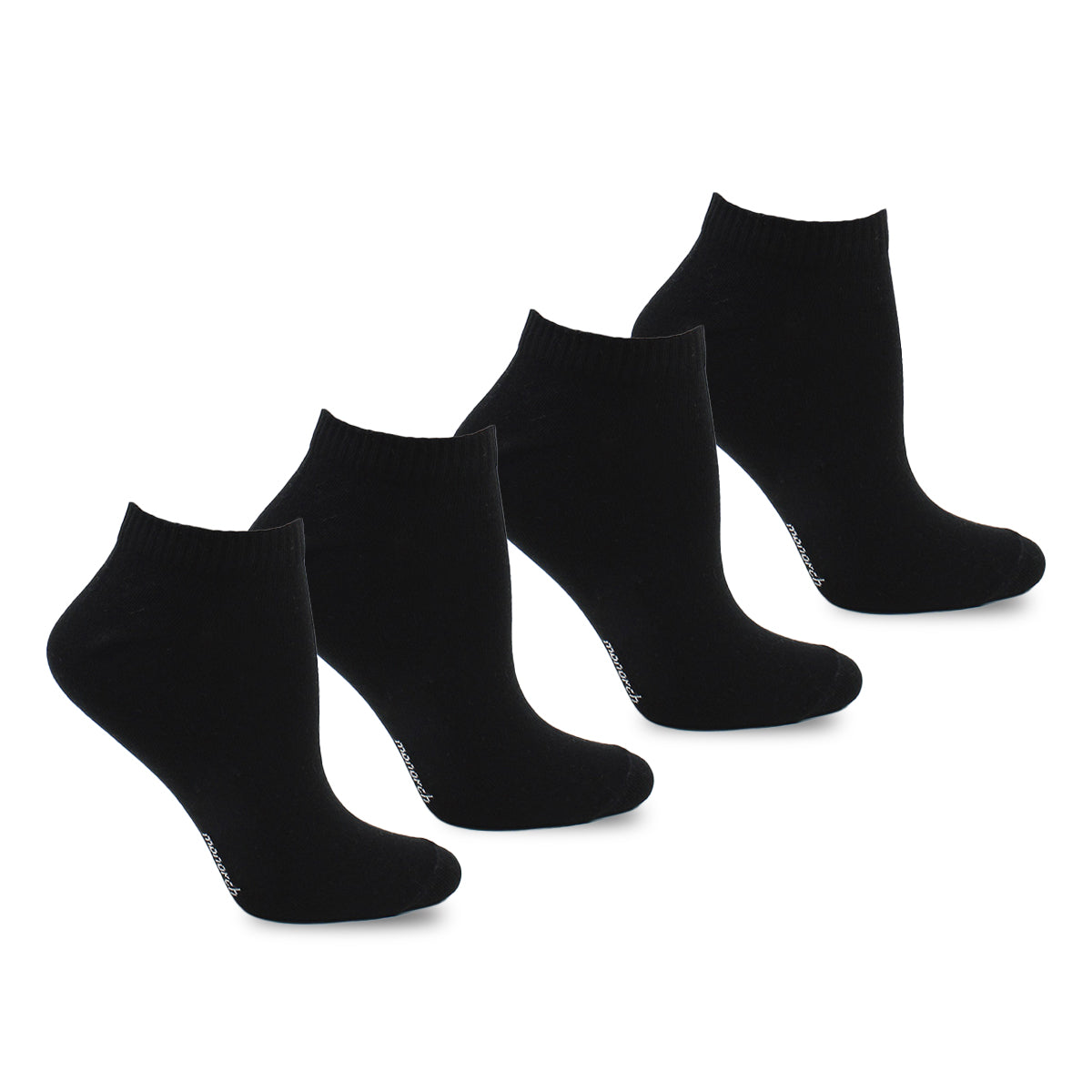 Monarch - 4 Pares Calcetín Esencial Algodón Liso